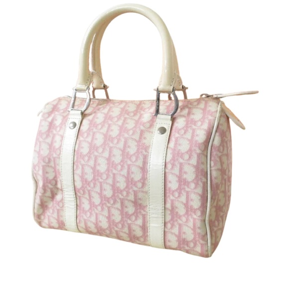 DIOR pink Boston bag - Picture 5 of 8